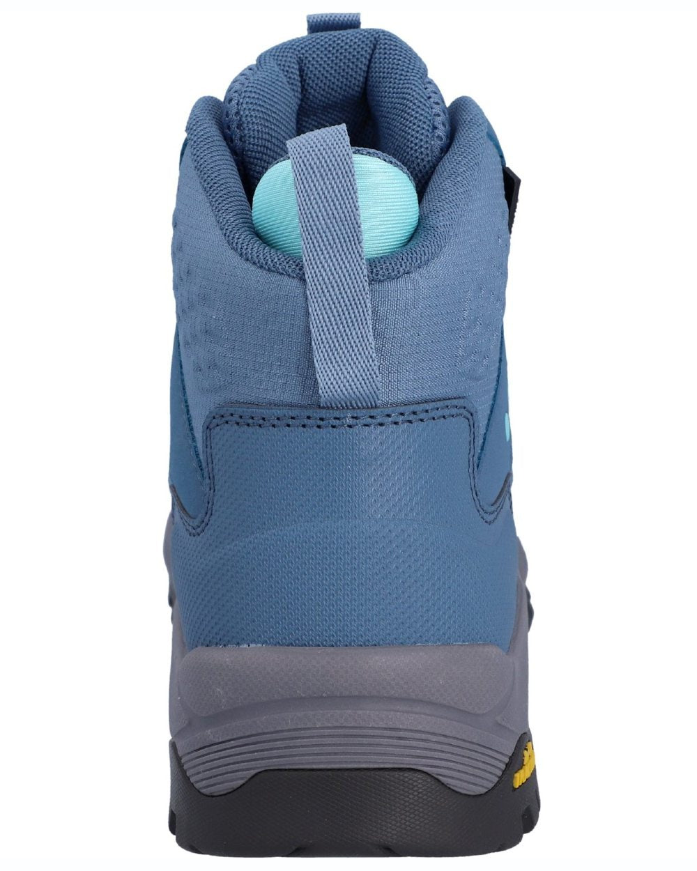 Mid Blue coloured Hi-Tec Womens Storm Expedition Sport Boots on white background 