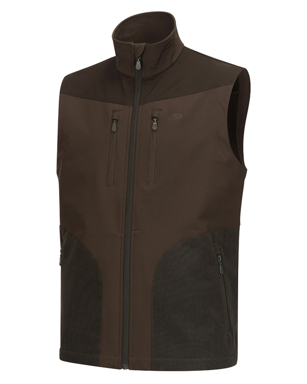 Green Coloured Hoggs of Fife Ardross 4-Way Active Gilet on white background 