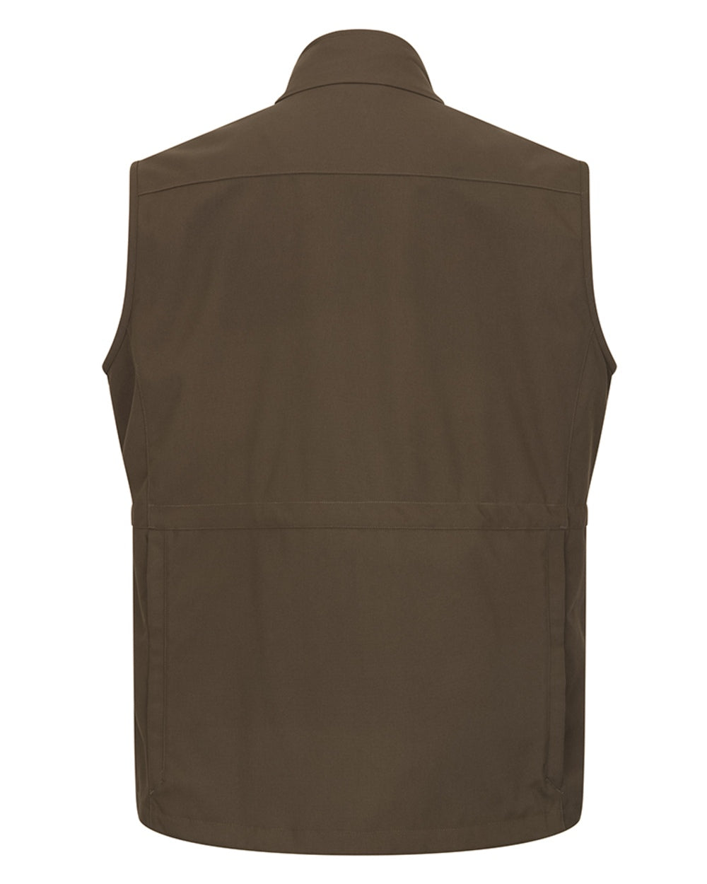 Green Coloured Hoggs of Fife Ballater Waterproof Field Waistcoat on white background 