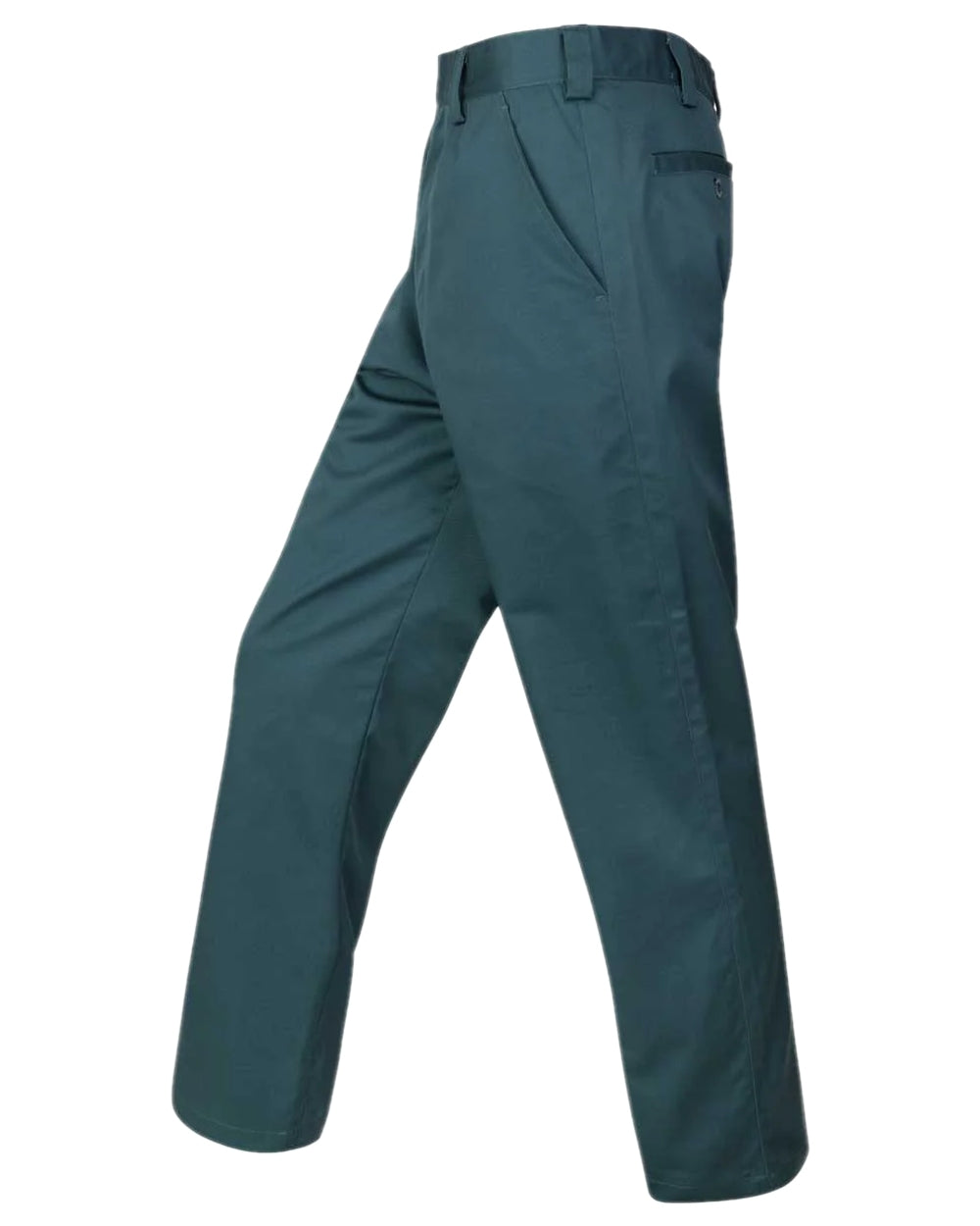 Spruce Coloured Hoggs of Fife Bushwhacker Thermal Stretch Trousers on white background 