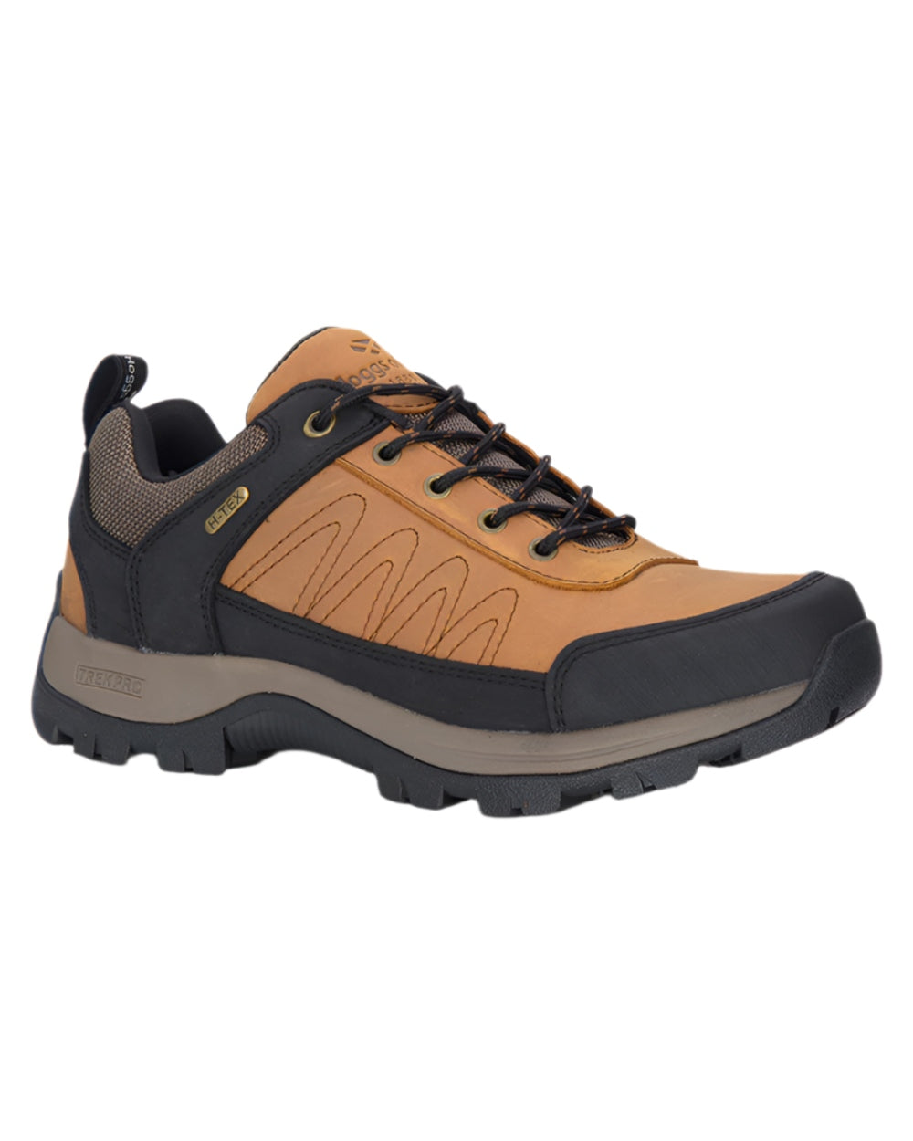 Tundra Coloured Hoggs of Fife Corrie Adventure Lace Shoes on white background 