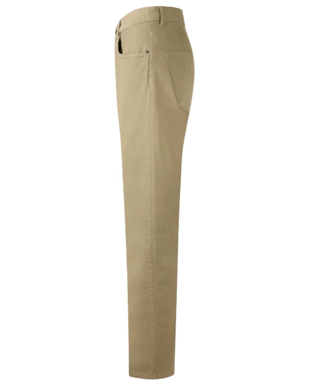 Stone Coloured Hoggs of Fife Dingwall Jeans on white background 
