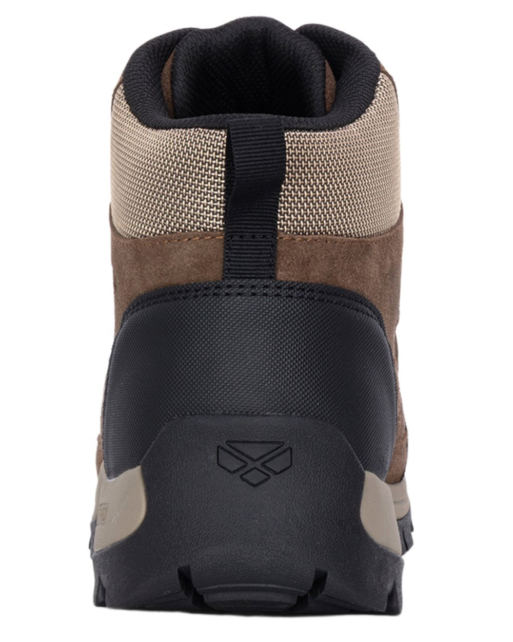 Brown coloured Hoggs of Fife Glen Nevis Waterproof Hiking Boots on white background 