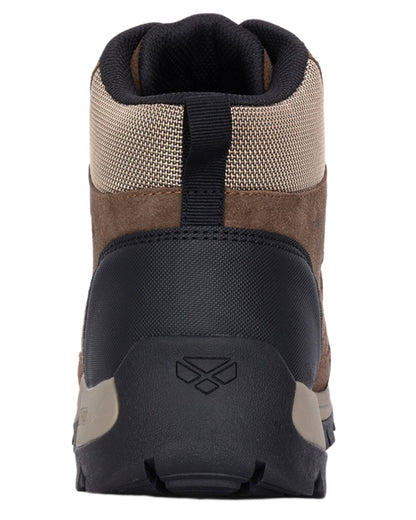 Brown coloured Hoggs of Fife Glen Nevis Waterproof Hiking Boots on white background 