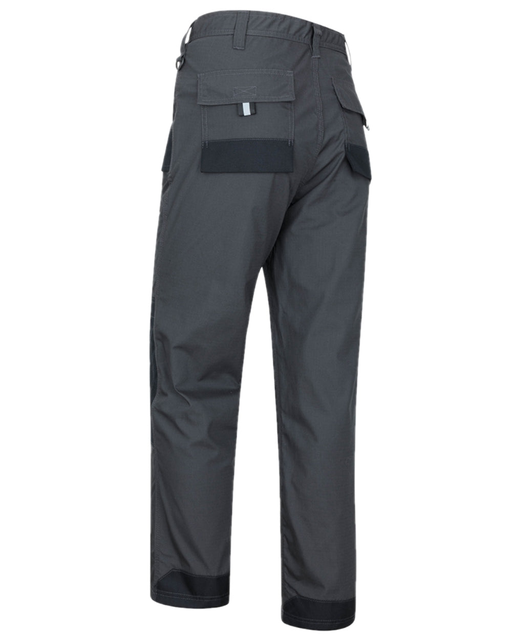 Charcoal Black Coloured Hoggs of Fife Granite II Utility Thermal Trousers on white background 