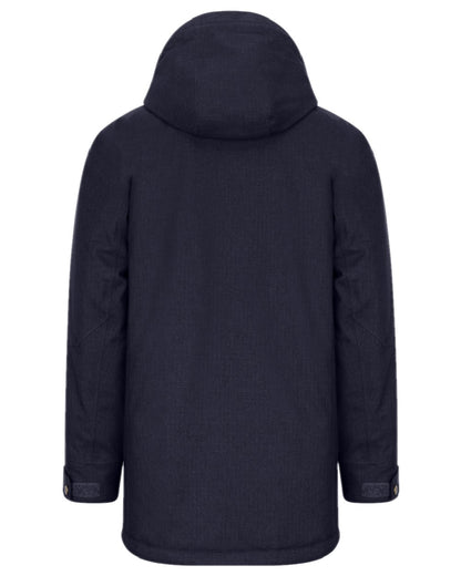 Marine Navy Coloured Hoggs of Fife Mens Argyll II Jacket on white background 
