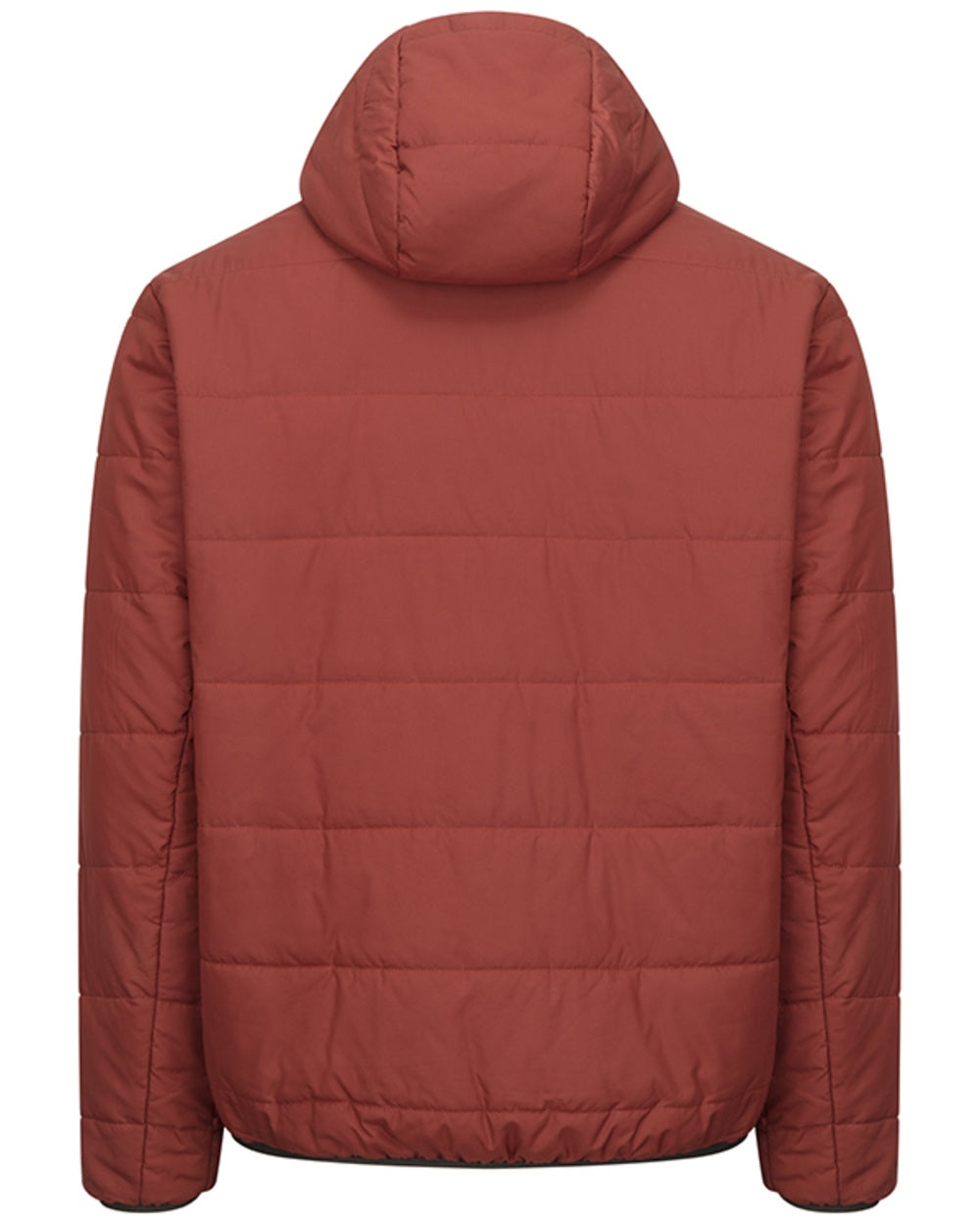 Olive coloured Hoggs of Fife Mens Aviemore Reversible Insulated Jacket on white background 