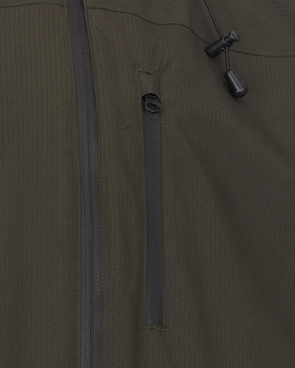 Green Black coloured Hoggs of Fife Mens Green King Active Waterproof Jacket on white background 