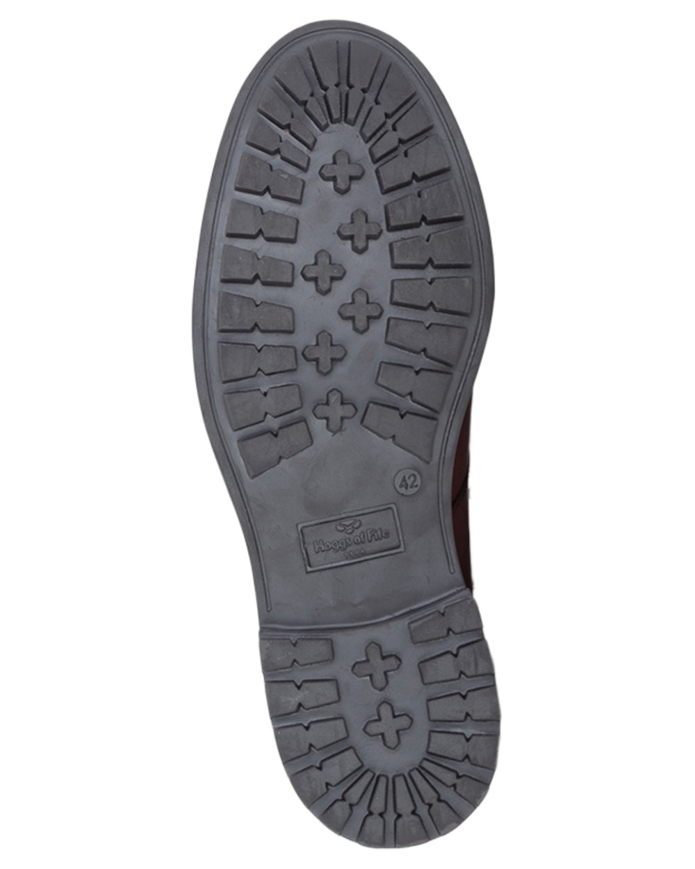 Whisky coloured Hoggs of Fife Mens Kirkton Shoes on white background 