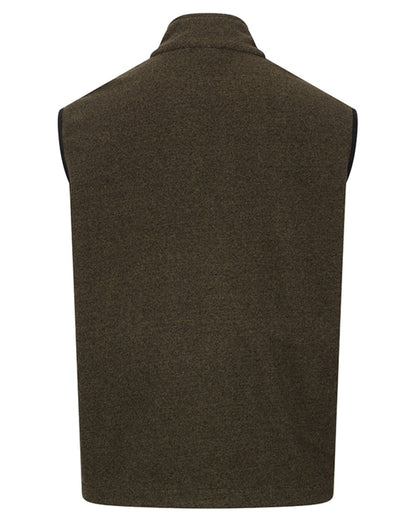 Olive coloured Hoggs of Fife Mens Torness Trilaminate 3-In-1 Jacket on white background 