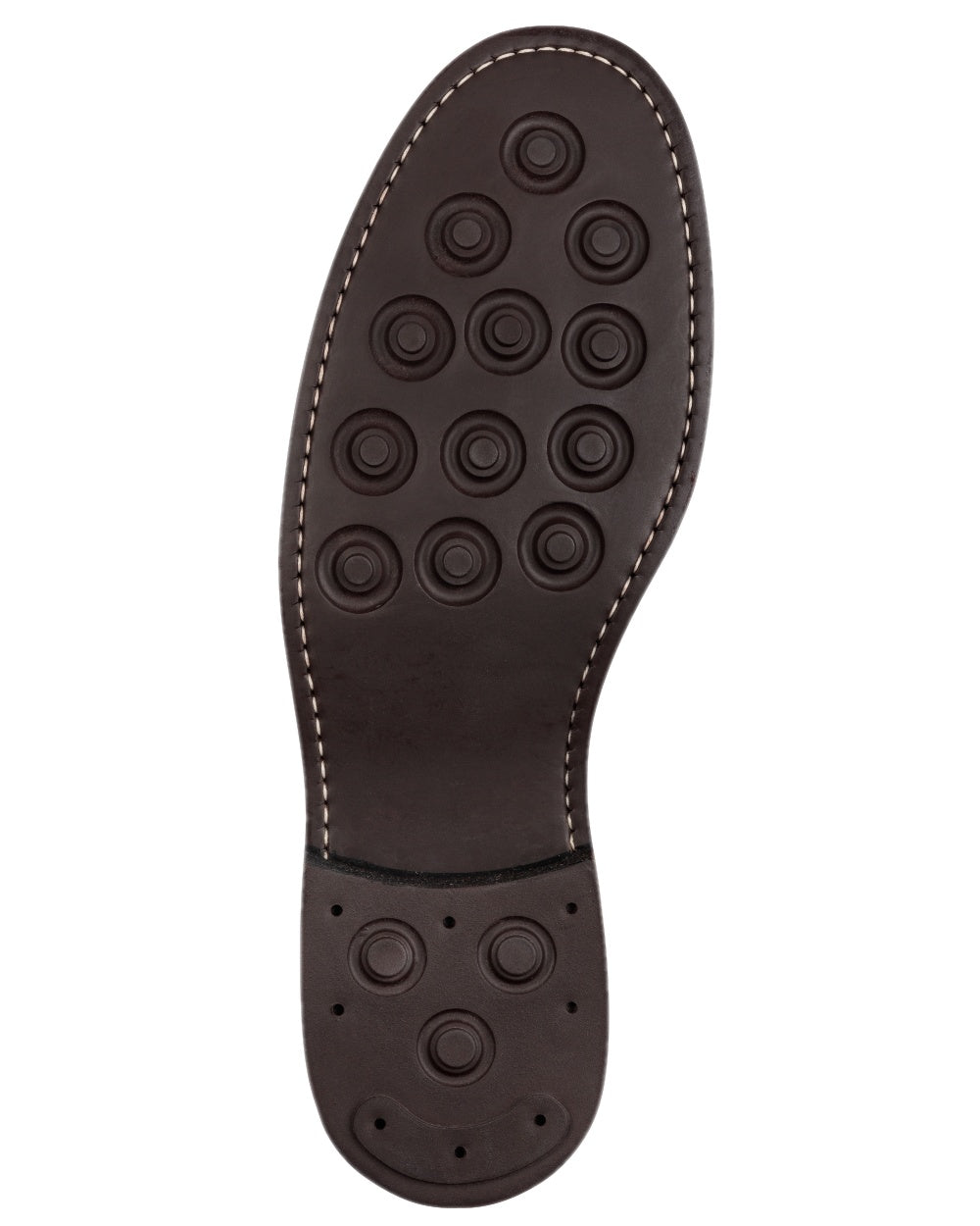 Burnished Tan Coloured Hoggs of Fife Perth Dealer Boot on white background 