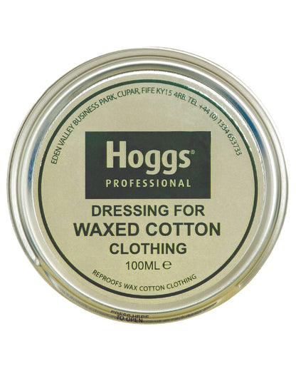 Neutral Coloured Hoggs of Fife Professional Waxed Cotton Dressing - Neutral 100 ml on white background 