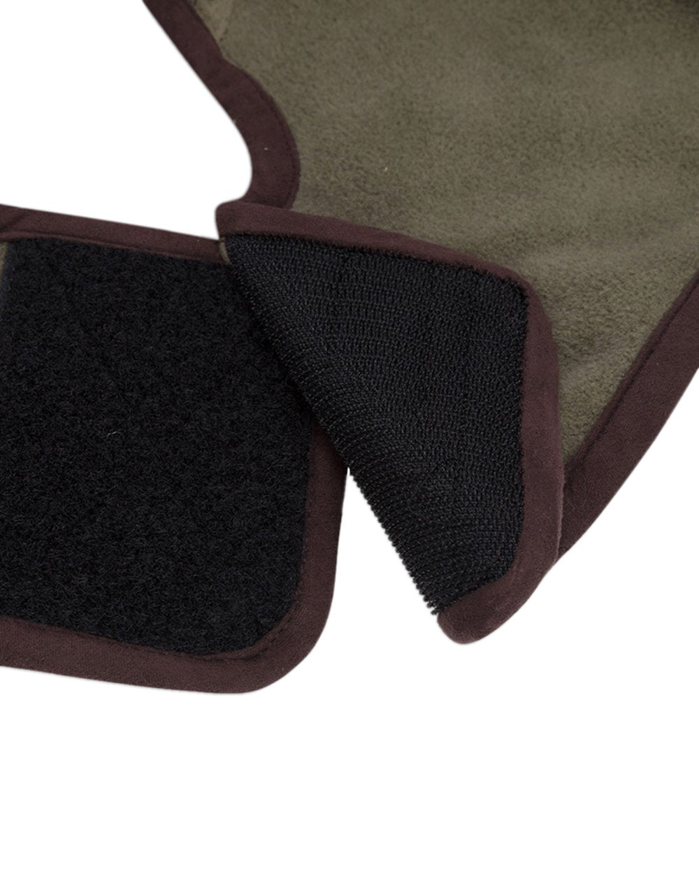 Lovat Coloured Hoggs of Fife Stenton Fleece Dog Coat on white background 
