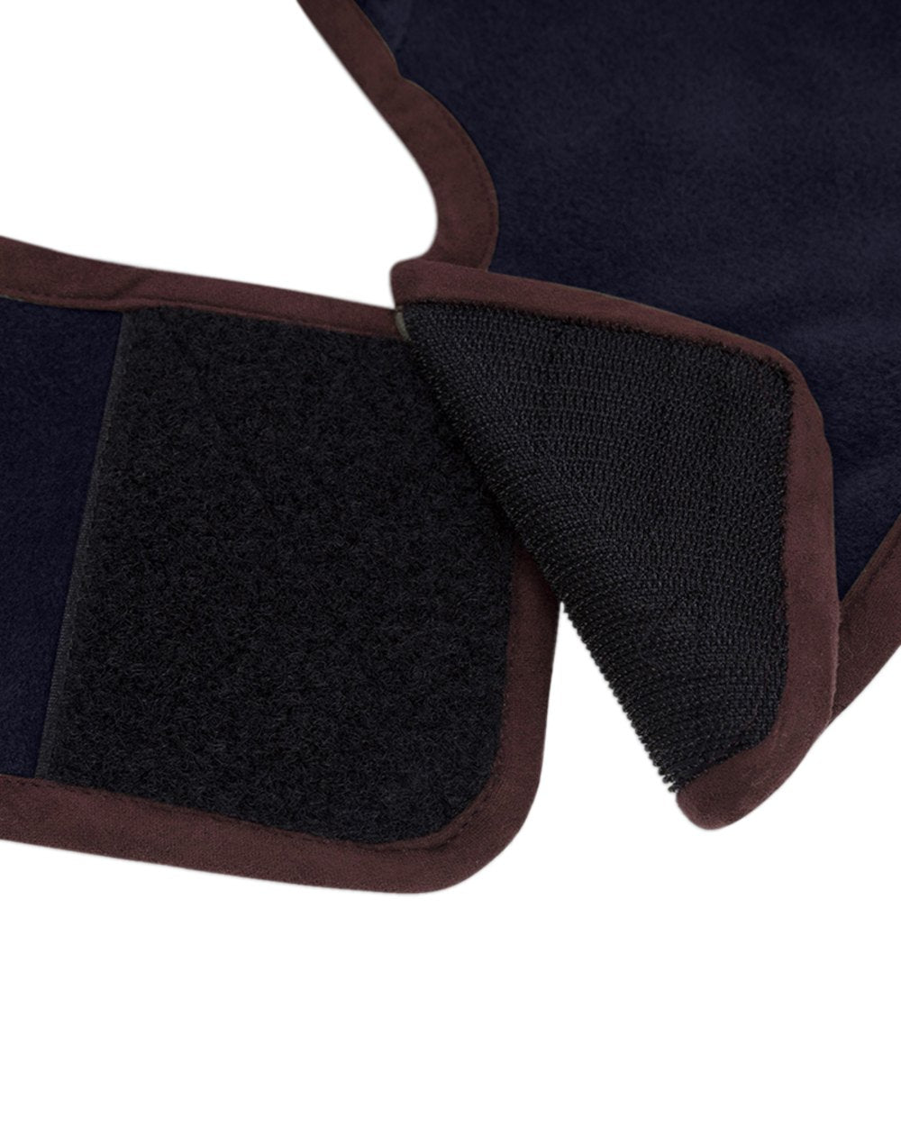 Navy Coloured Hoggs of Fife Stenton Fleece Dog Coat on white background 