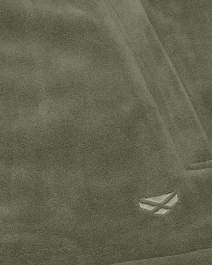 Lovat Coloured Hoggs of Fife Stenton Ladies Fleece Gilet on white background 