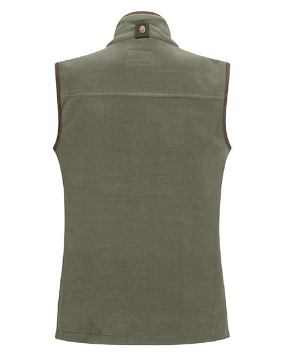Lovat Coloured Hoggs of Fife Stenton Ladies Fleece Gilet on white background 