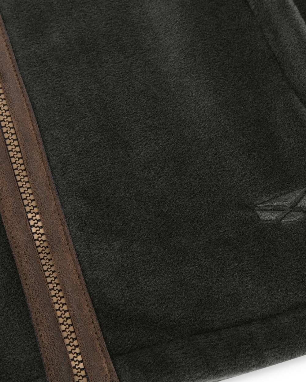 Pine Green Coloured Hoggs of Fife Stenton Ladies Fleece Gilet on white background 