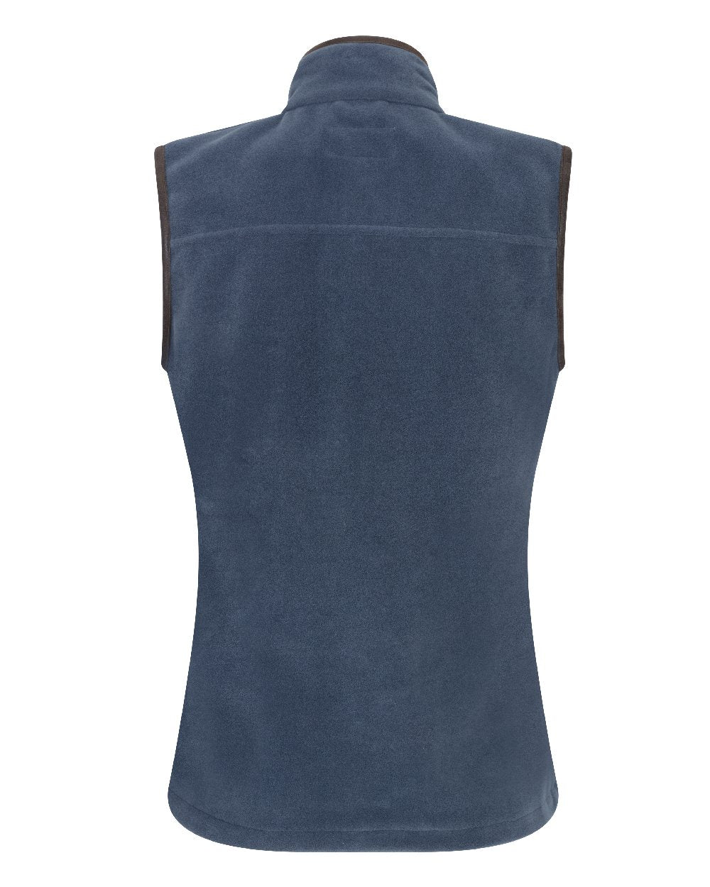 Slate Grey Coloured Hoggs of Fife Stenton Ladies Fleece Gilet on white background 