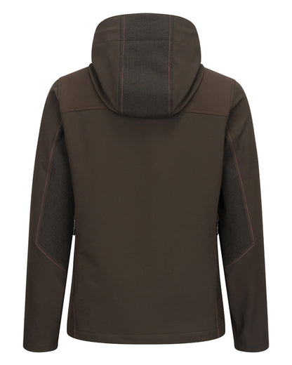 Green Coloured Hoggs of Fife Womens Ardross 4-Way Active Jacket on white background 