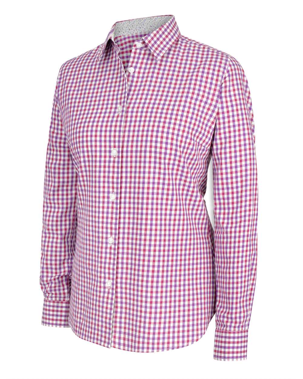 Hoggs of Fife Becky II Shirt in Violet Cerise 