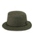 Hoggs of Fife Waxed Bush Hat in Olive #colour_olive