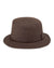Hoggs of Fife Waxed Bush Hat in Brown #colour_brown