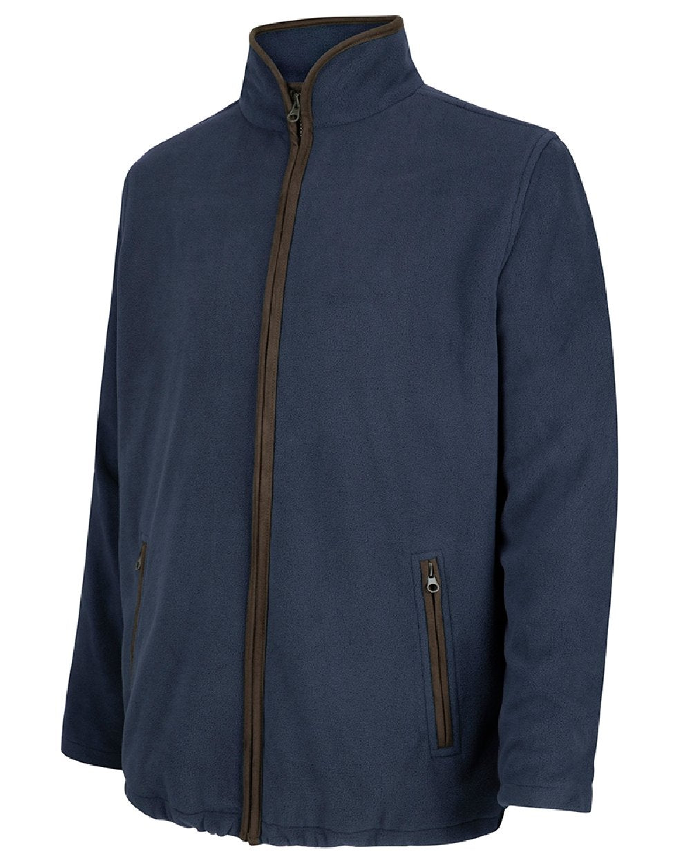 Hoggs of Fife Woodhall Fleece Jacket in Navy 