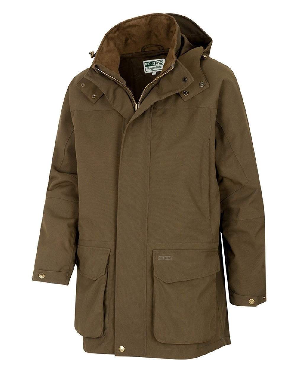 Hoggs of Fife Ballater Waterproof Field Jacket in Green