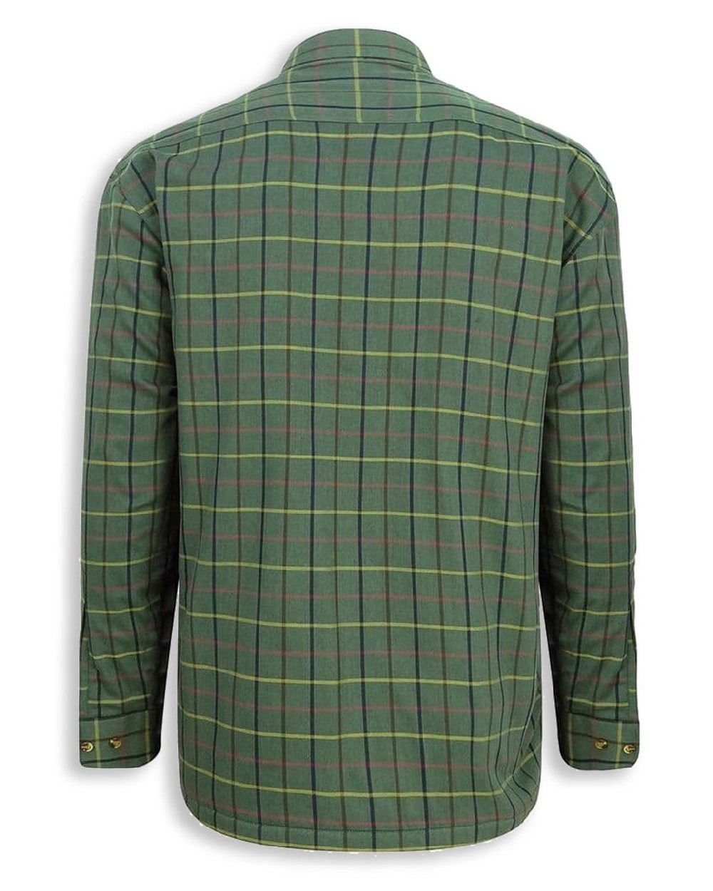 Hoggs of Fife Micro Fleece Lined Shirt in Beech 