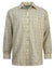 Hoggs of Fife Micro Fleece Lined Shirt in Birch #colour_birch