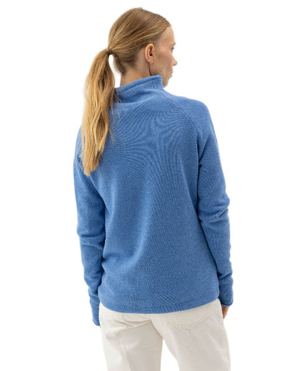 Oxford Coloured Holebrook Womens Martina Knitted Windproof Sweater on white background 