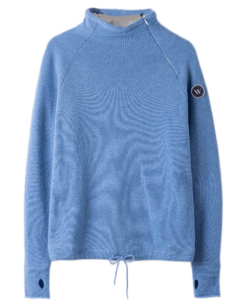 Oxford Coloured Holebrook Womens Martina Knitted Windproof Sweater on white background 