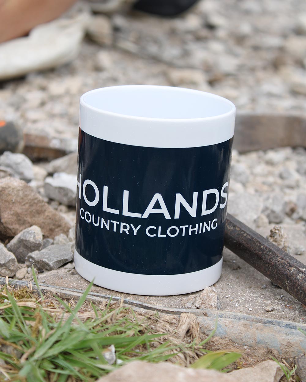 Hollands Country Mug on floor background 