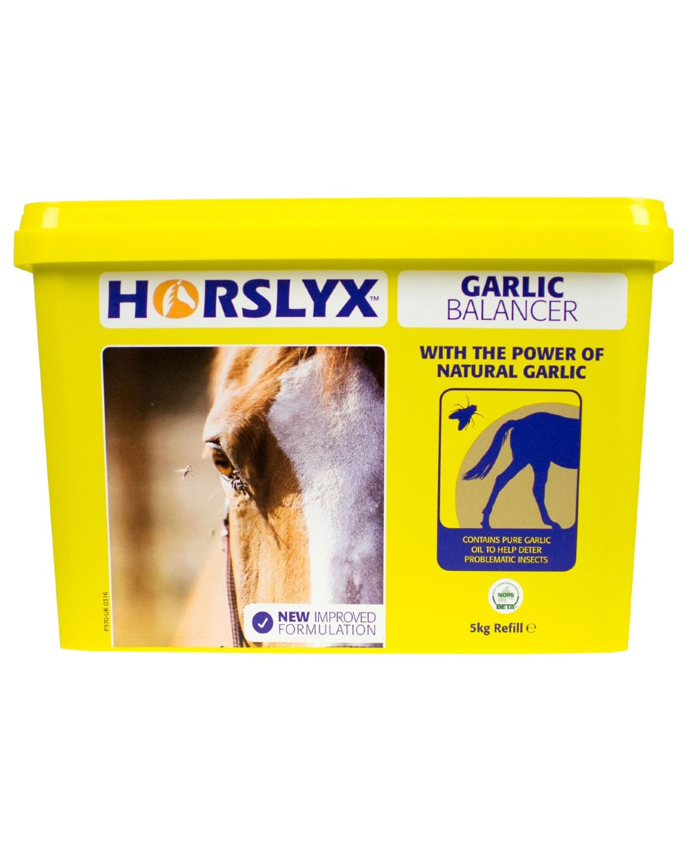 Horslyx Garlic Balancer Lick 5Kg on white background