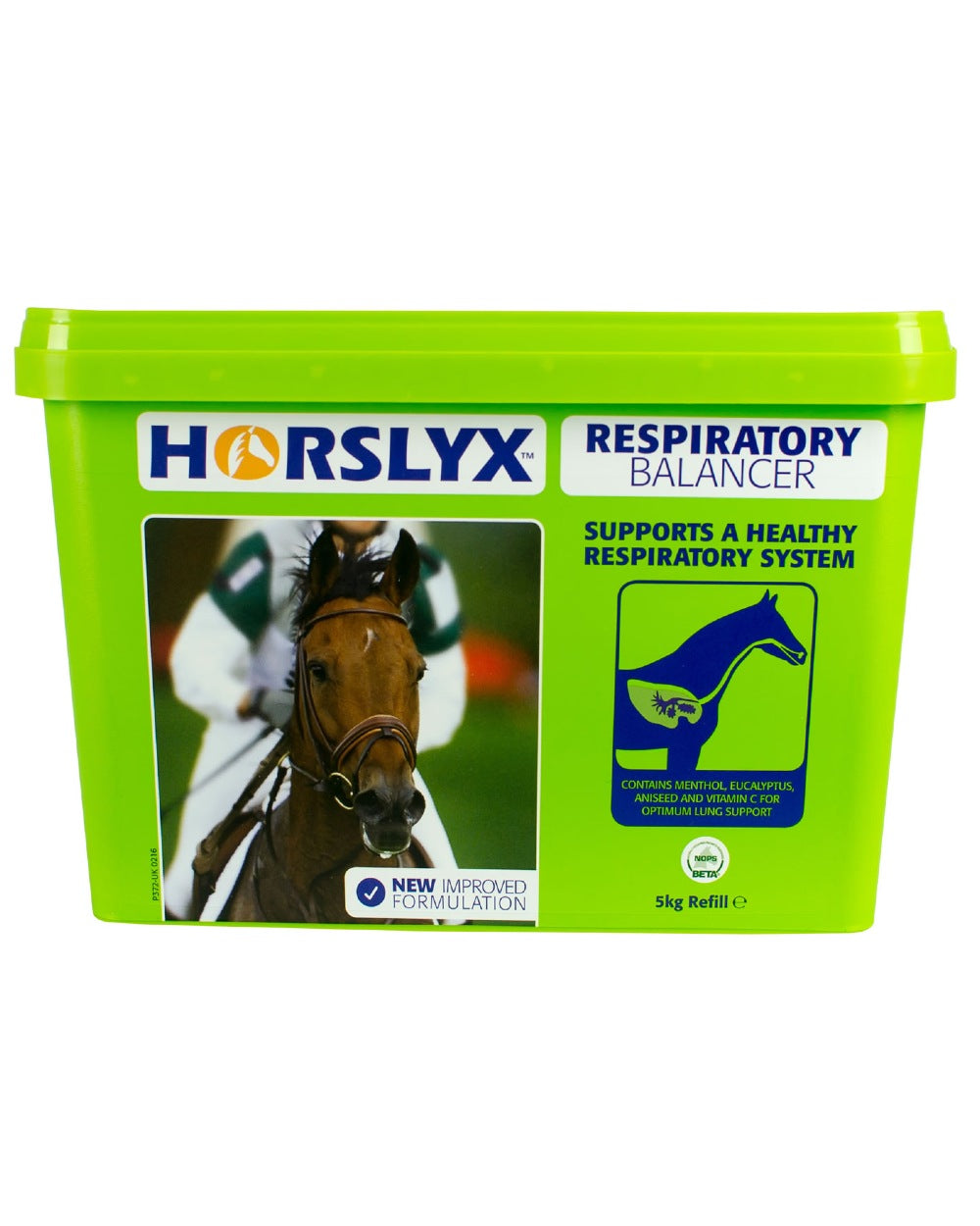 Horslyx Respiratory Balancer Lick 5Kg on white background