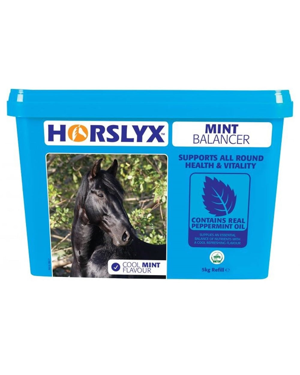 Horslyx Mint Balancer Lick 5Kg on white background