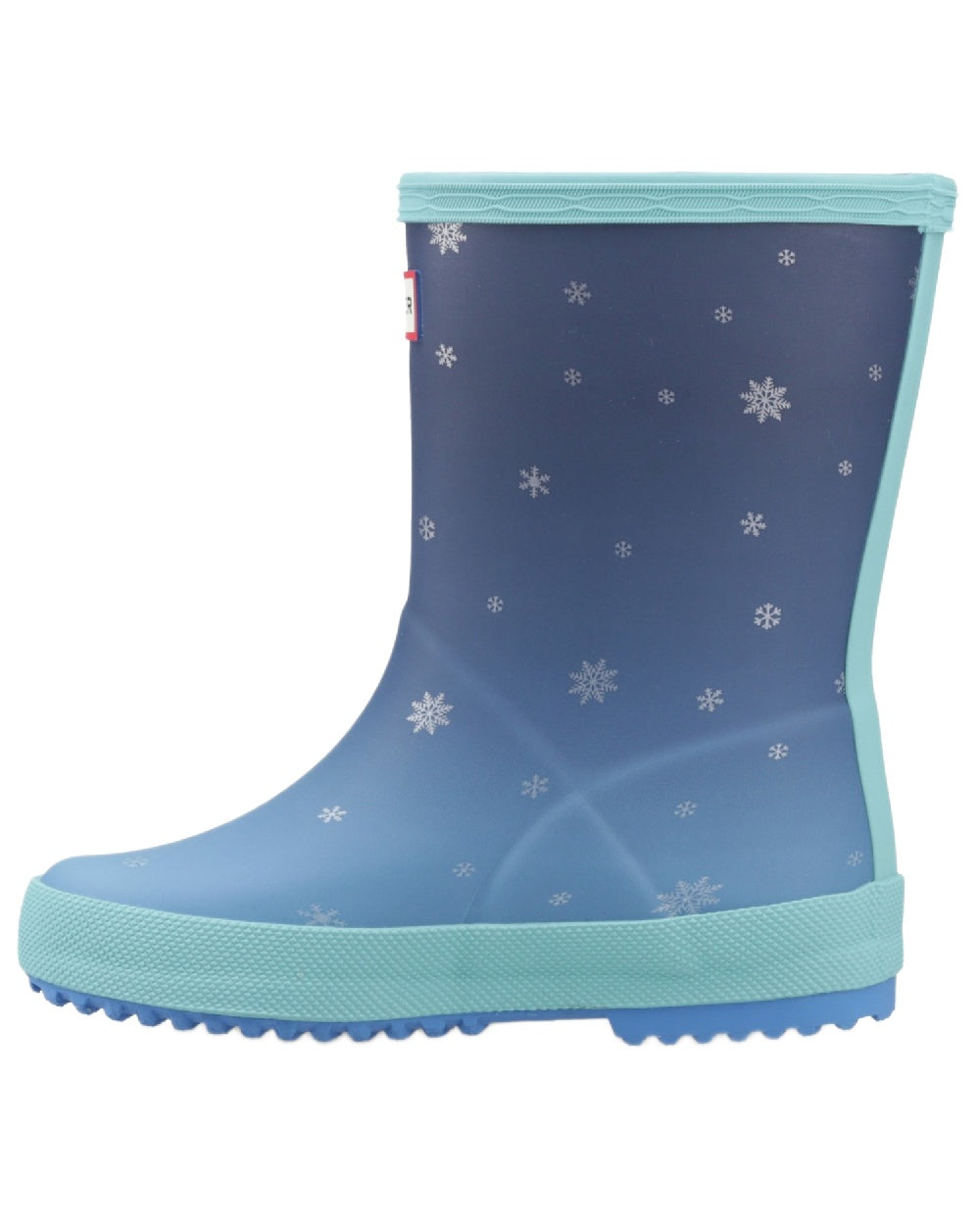 Polar Bear Coloured Hunter Childrens First Insulated Tall Boots on white background 