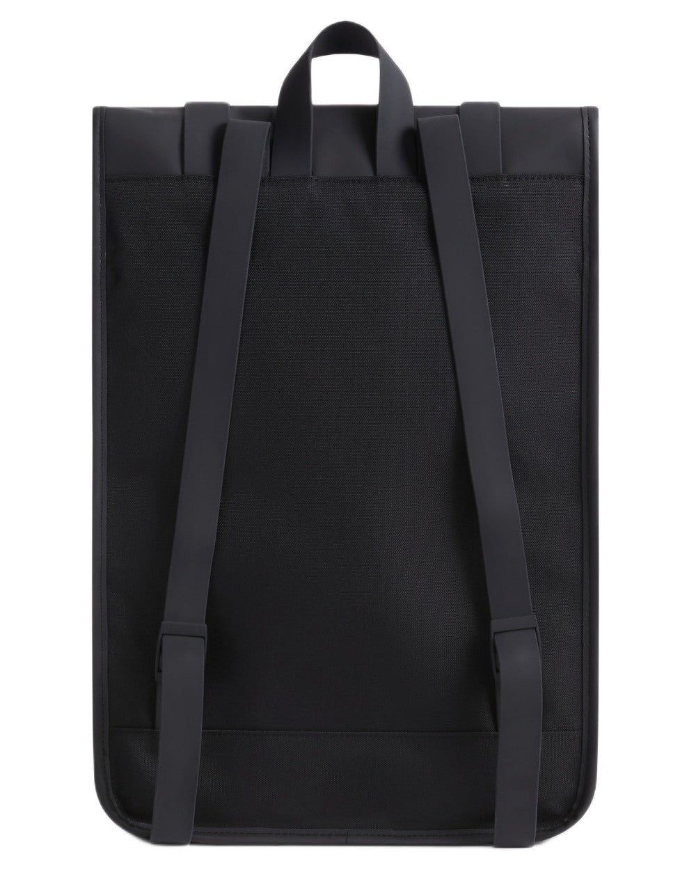 Black coloured Hunter Crovie Backpack on white background 