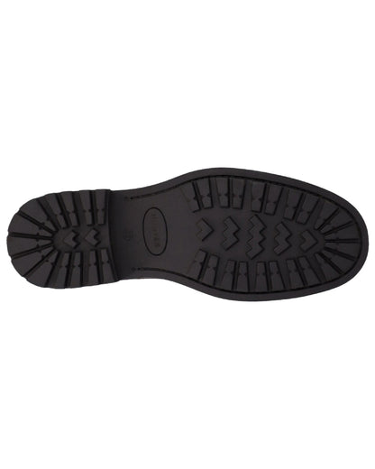 Tan Coloured Hunter Mens Cawdor Brogue Gibson Shoes on white background 