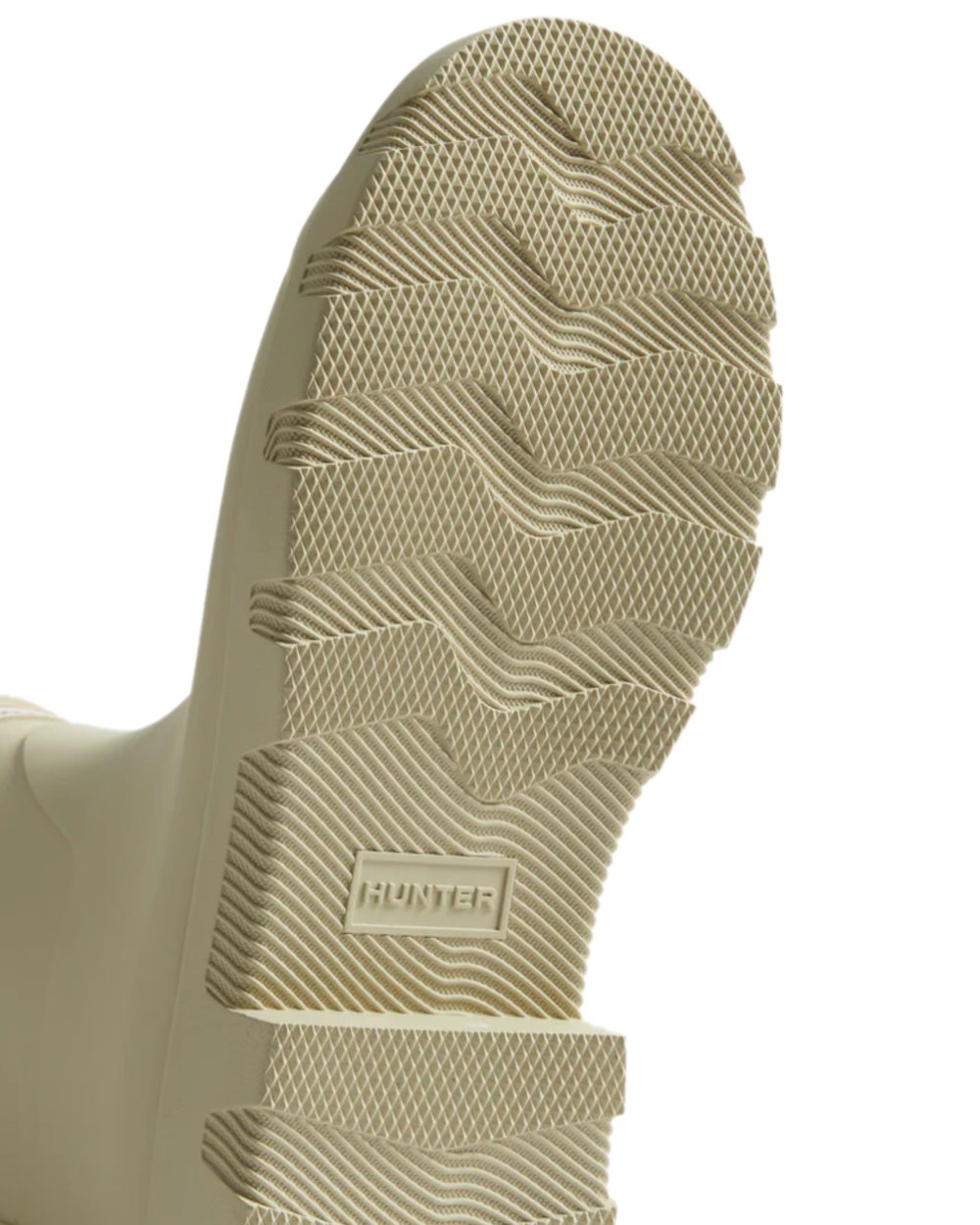 Gravel Coloured Hunter Mens Downpour Insulated Short Boots on white background 