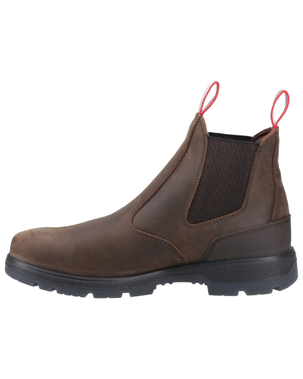 Brown Coloured Hunter Mens Drift Dealer Boots on white background 
