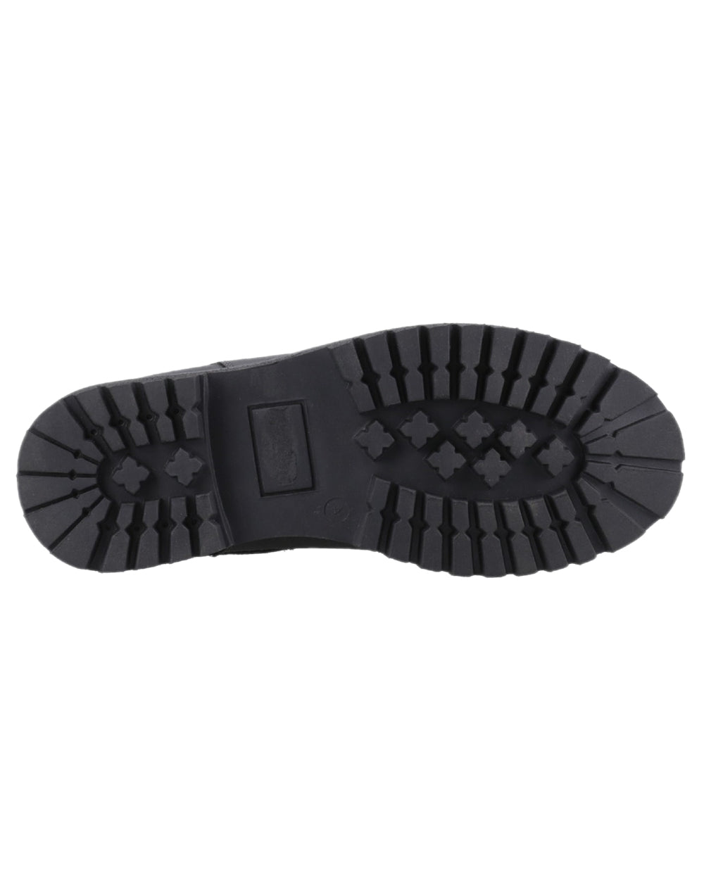 Black Coloured Hunter Womens Canna Waterproof Dealer Boots on white background 