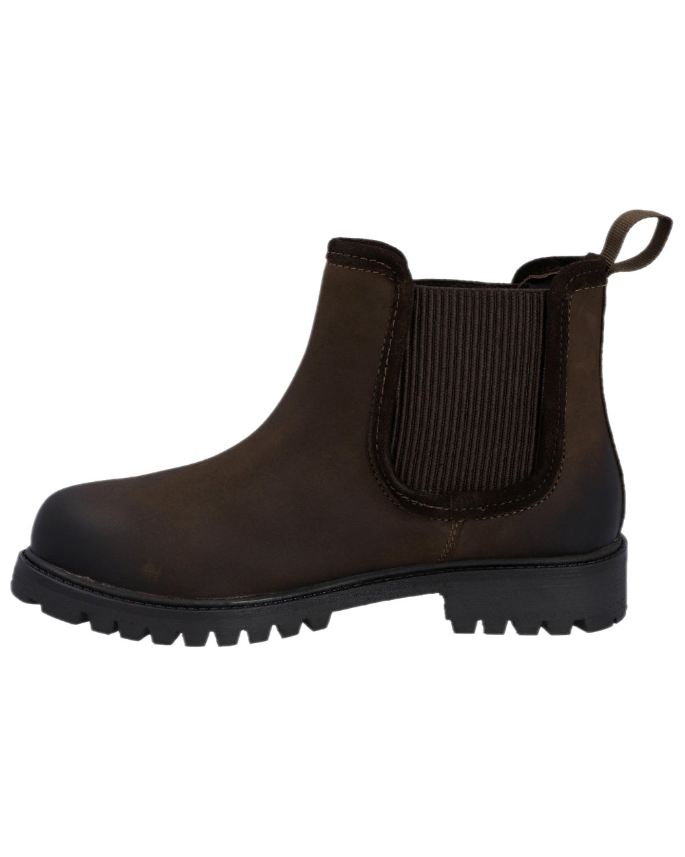 Brown Coloured Hunter Womens Canna Waterproof Dealer Boots on white background 