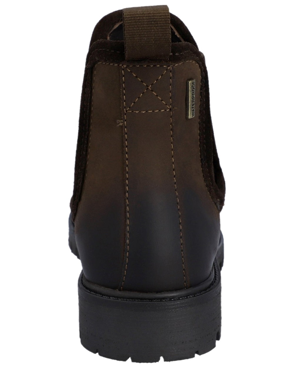Brown Coloured Hunter Womens Canna Waterproof Dealer Boots on white background 