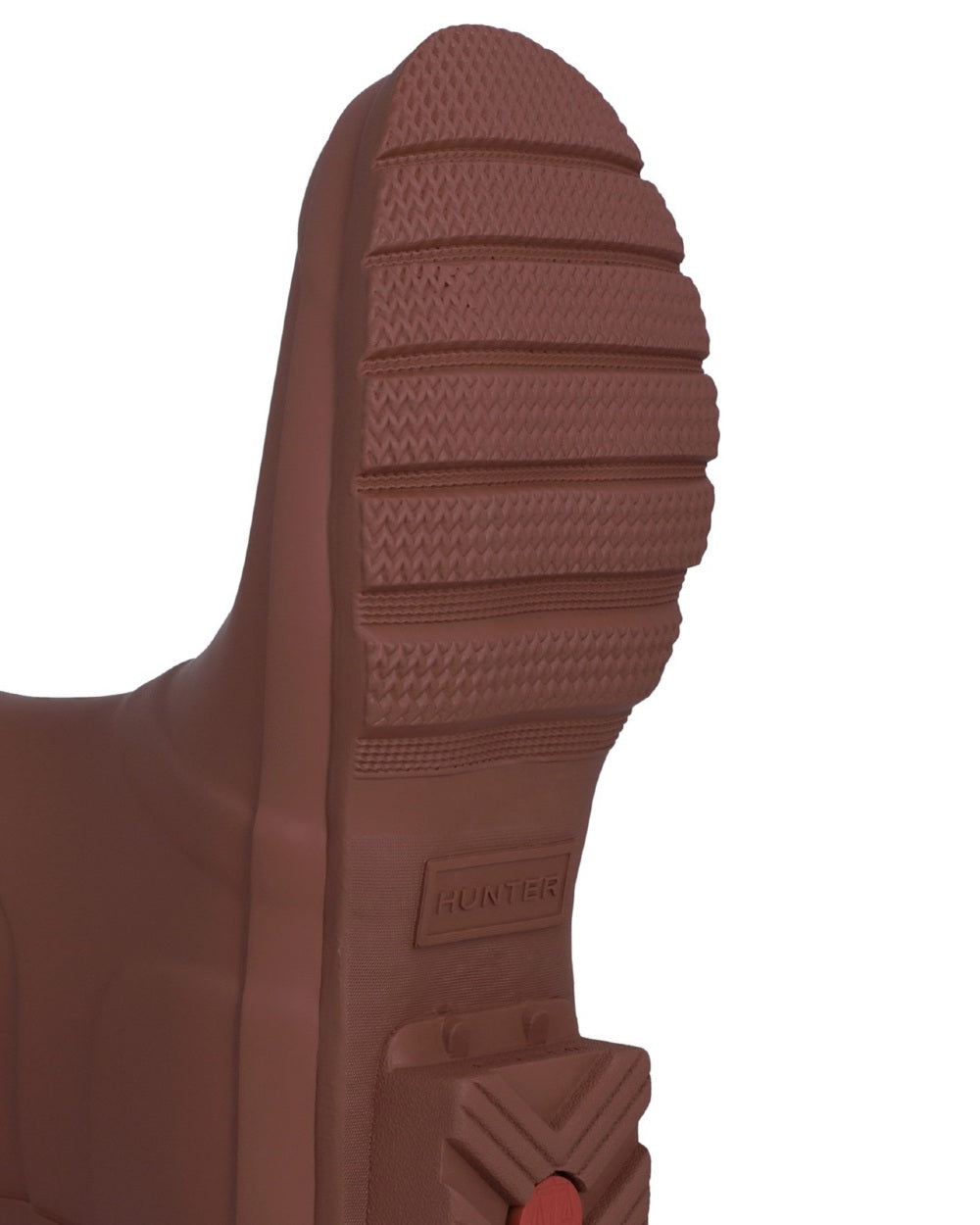 Merlot Coloured Hunter Womens Original Short Wellingtons on white background 