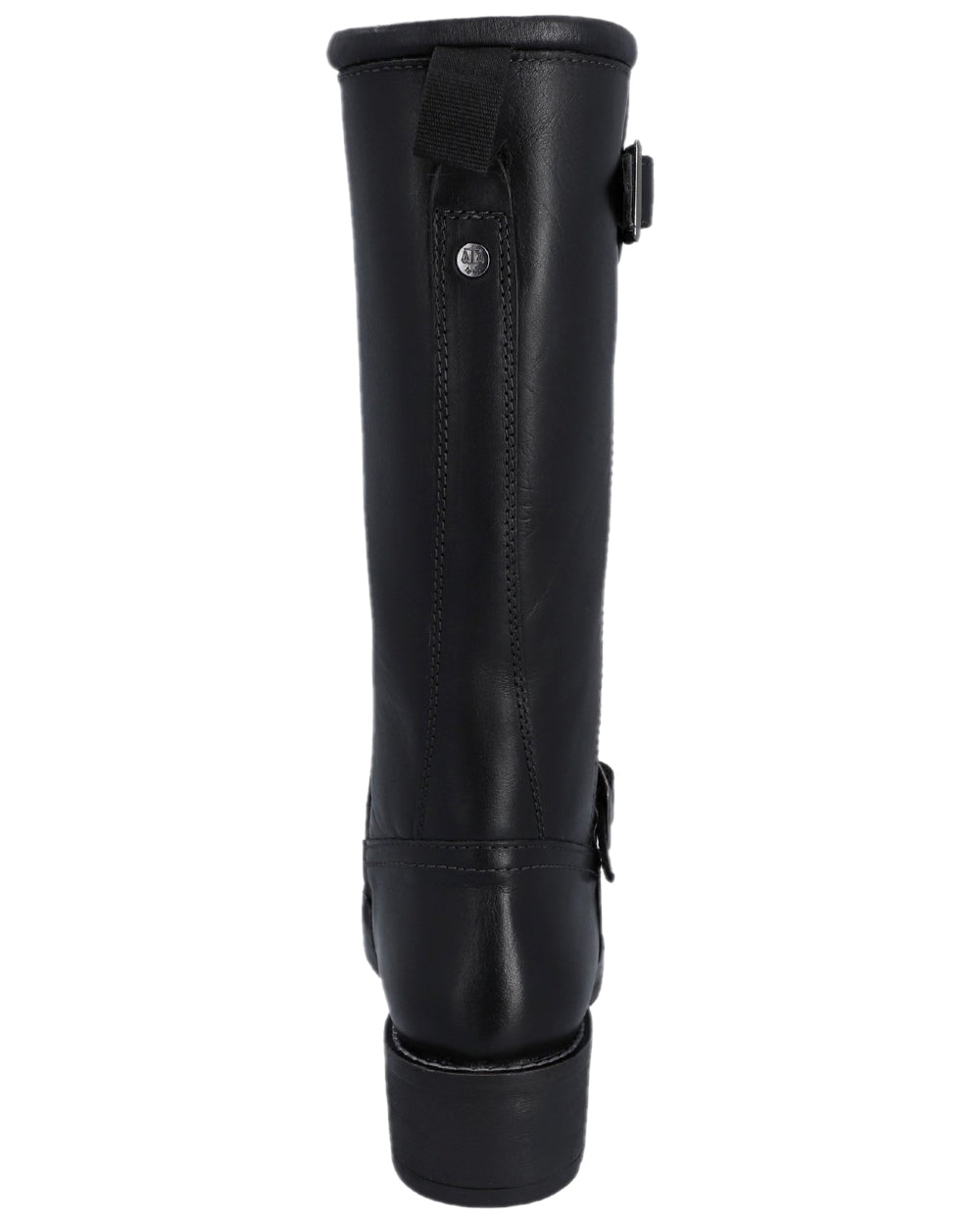 Black Coloured Hunter Womens Skye Waterproof Tall Boots on white background 