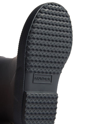 Hunter Navy coloured Hunter Childrens First Insulated Boots on white background 