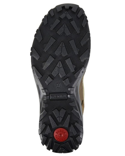 Safari Brown Olive coloured Imac Womens Synthetic Waterproof Trail Shoes on white background 