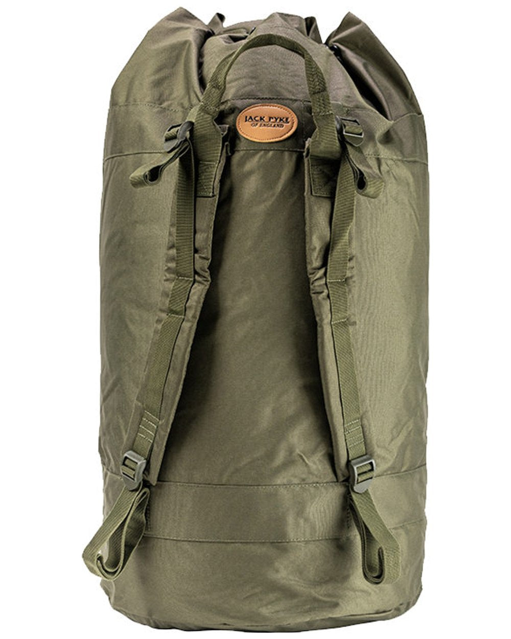 Green coloured Jack Pyke 120L Decoy Bag on white background 