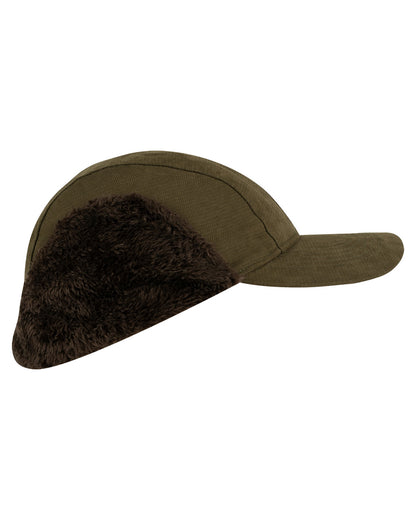 Green coloured Jack Pyke Alaska Hat on white background 